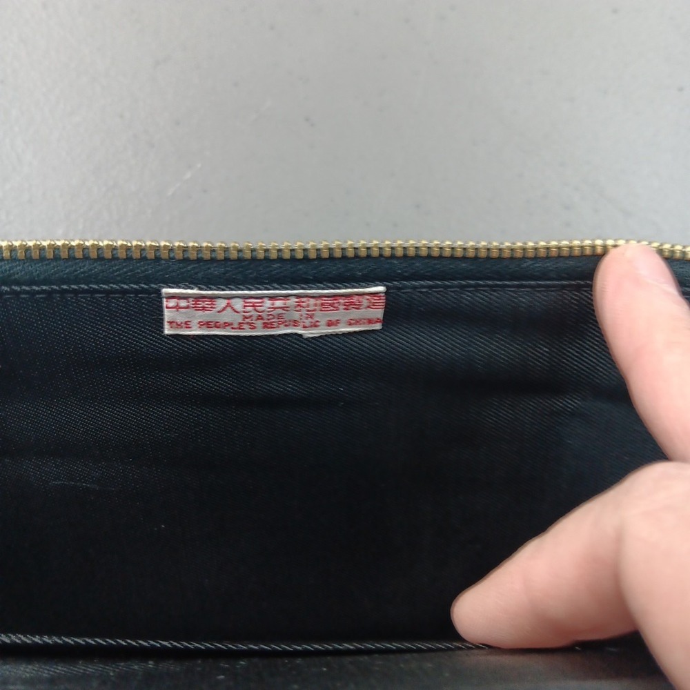 VTG Black Floral Embroidered Evening Purse Clutch Bavarian BOHO Prairie Romantic - Picture 6 of 9
